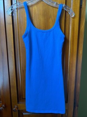 Pull&Bear Royal Blue Mini Tank Dress